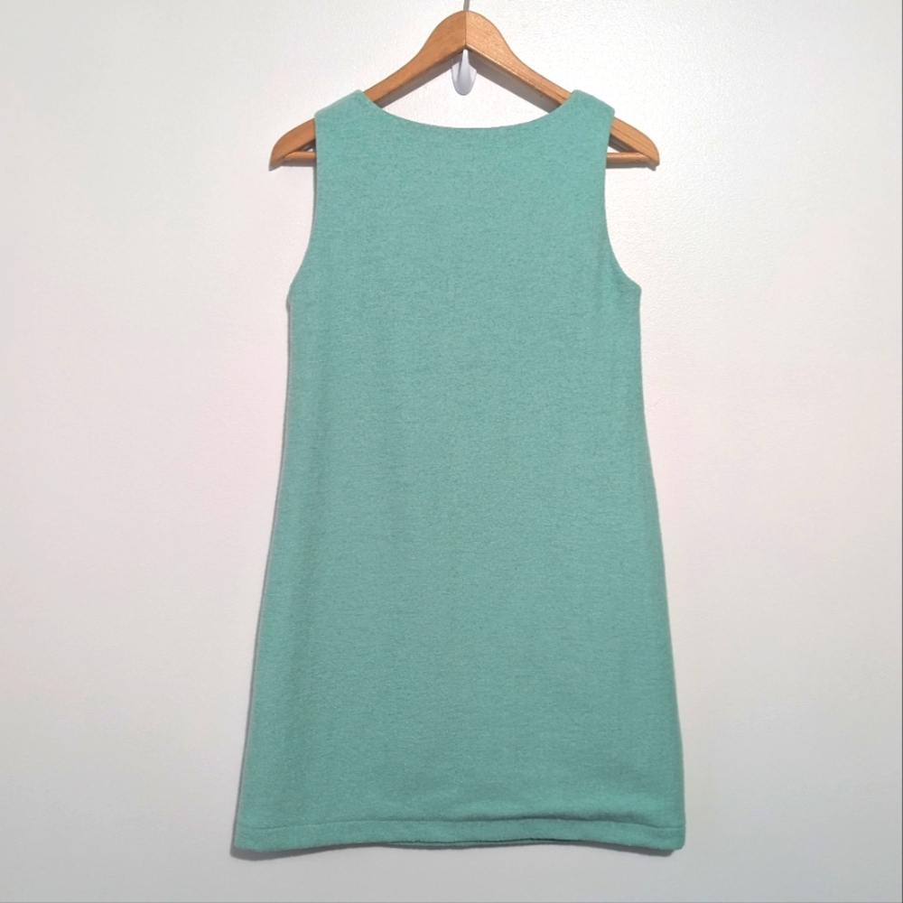 NWOT Kiel James Patrick Sweetheart Bridget Bow Sheath Dress Small Mint/Teal - Picture 5 of 8